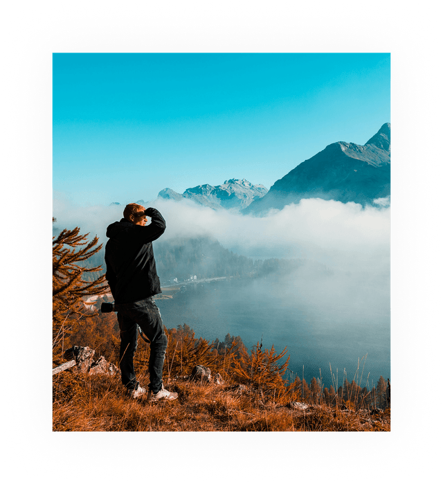 Person hiking